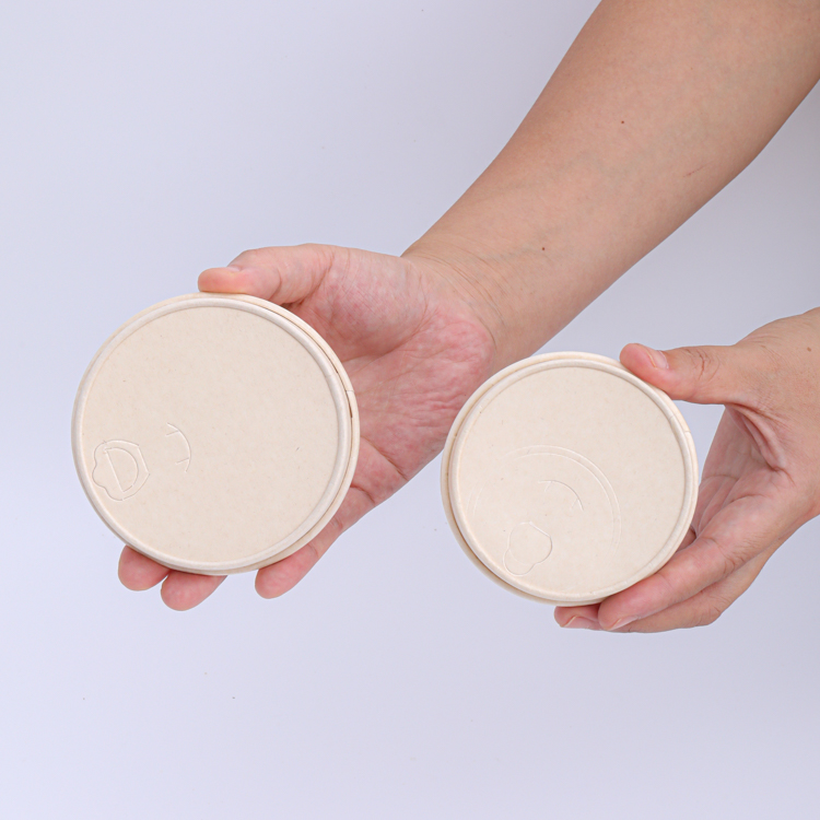 Customized size paper cup lids