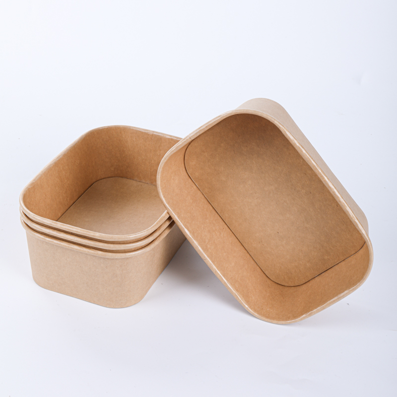 Glaman portable paper serving bowl