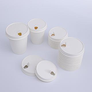 Tapas de papel desechables biodegradables de desperdicio cero para tazas
