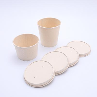 Tapa de taza de café de papel biodegradable de 90 mm