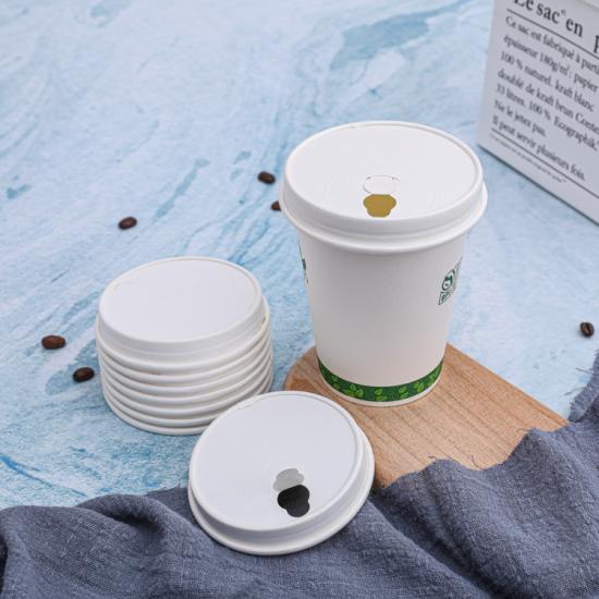 High grade disposable bagasse paper lids