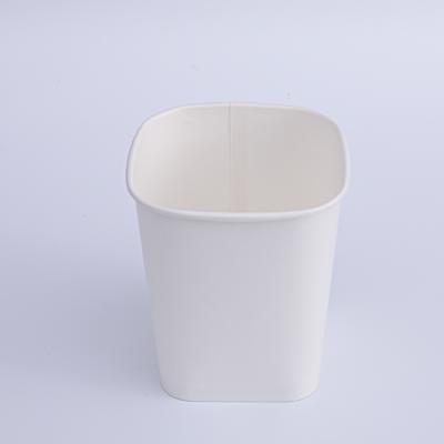 taza de palomitas de maíz de papel desechable de tamaño personalizado