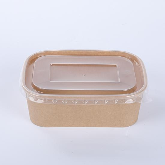 Takeaway kraft paper salad containers manufacturer