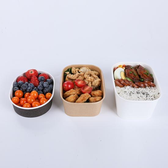 Custom printing paper serving bowl containers