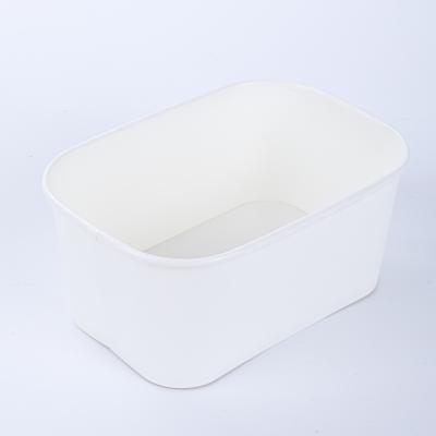 Cuenco de papel disponible al por mayor de la taza de papel del helado del yogur