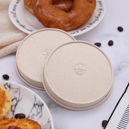 bagasse 100% compostable coffee lids