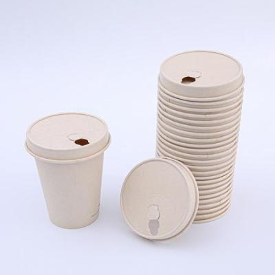 Tapas desechables compostables para tazas de café para envases de bebidas