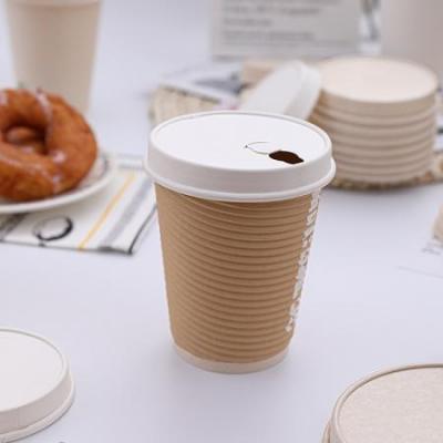 Double layered hollow paper cup