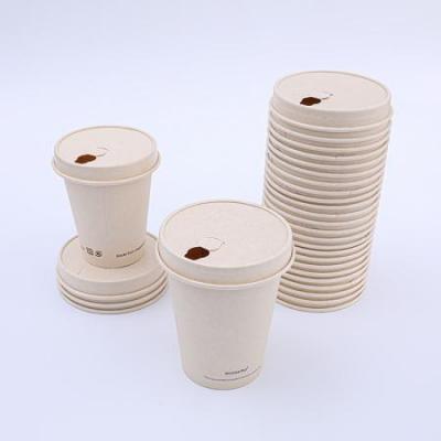 Tapa de papel de café desechable personalizada para envase de comida
